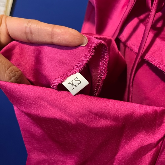 Solid Tie Backless Cami Dress - Picture 3 of 5